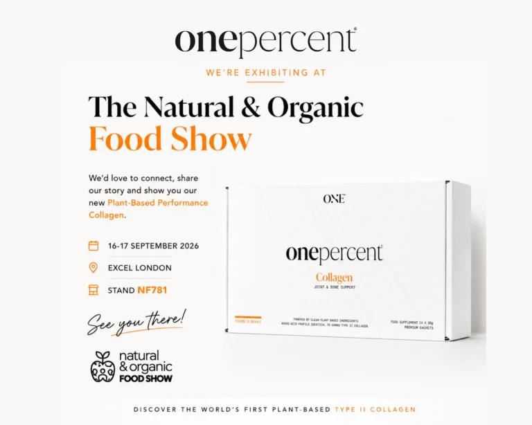 Instagram post from onepercentsupplements. This post is in position 0.