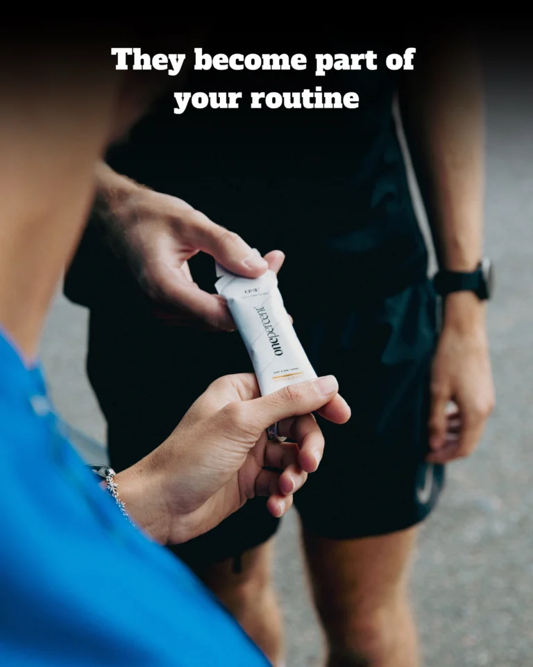 Instagram post from onepercentsupplements. This post is in position 1.