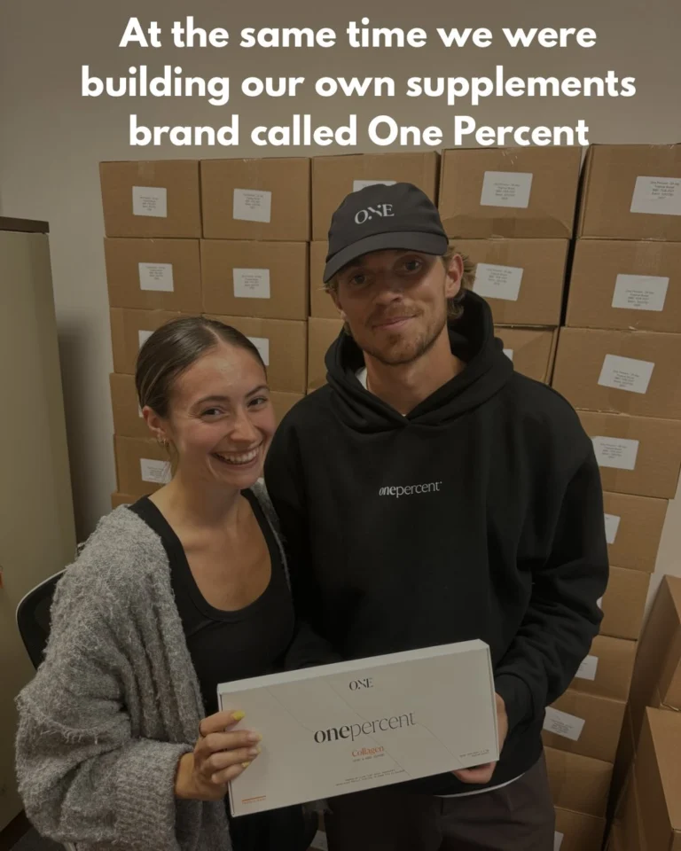 Instagram post from onepercentsupplements. This post is in position 4.