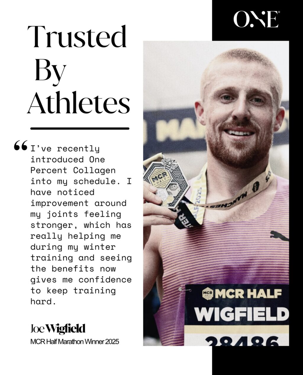 Instagram post from onepercentsupplements. This post is in position 1.