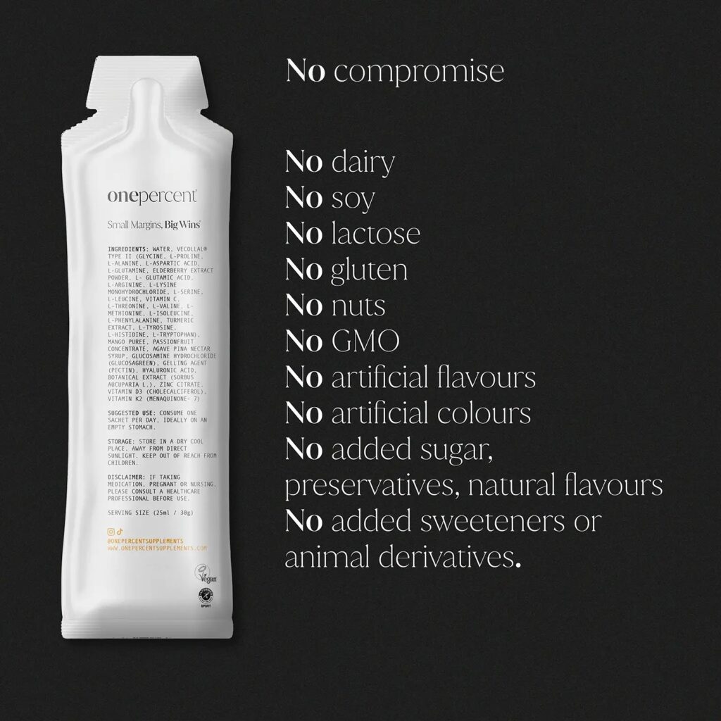 Instagram post from onepercentsupplements. This post is in position 1.